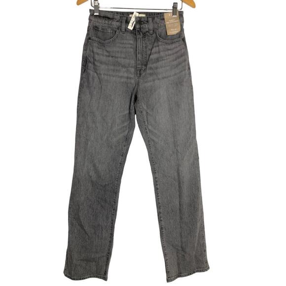Madewell The Curvy '90s Straight Jean Hallandale Wash NWT 27 - Picture 2 of 7